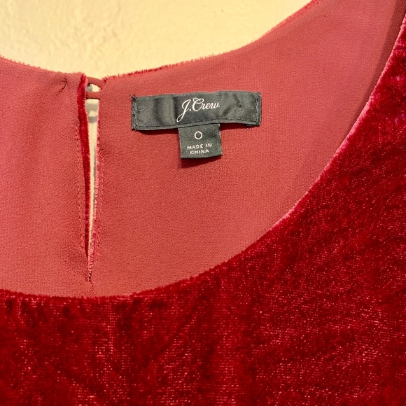 J CREW | Plum Velvet Versatile Spaghetti Strap Boho Tank Top - Picture 8 of 11